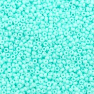 Miyuki seed beads 15/0 - Duracoat opaque catalina green 15-4472